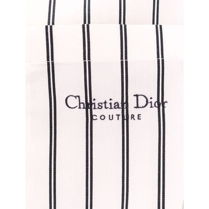 Dior White Cotton Dress Shirt