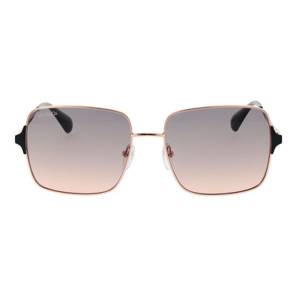 Max & Co Rose Gold Metal Sunglasses