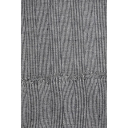 Brunello Cucinelli Gray Linen Scarf