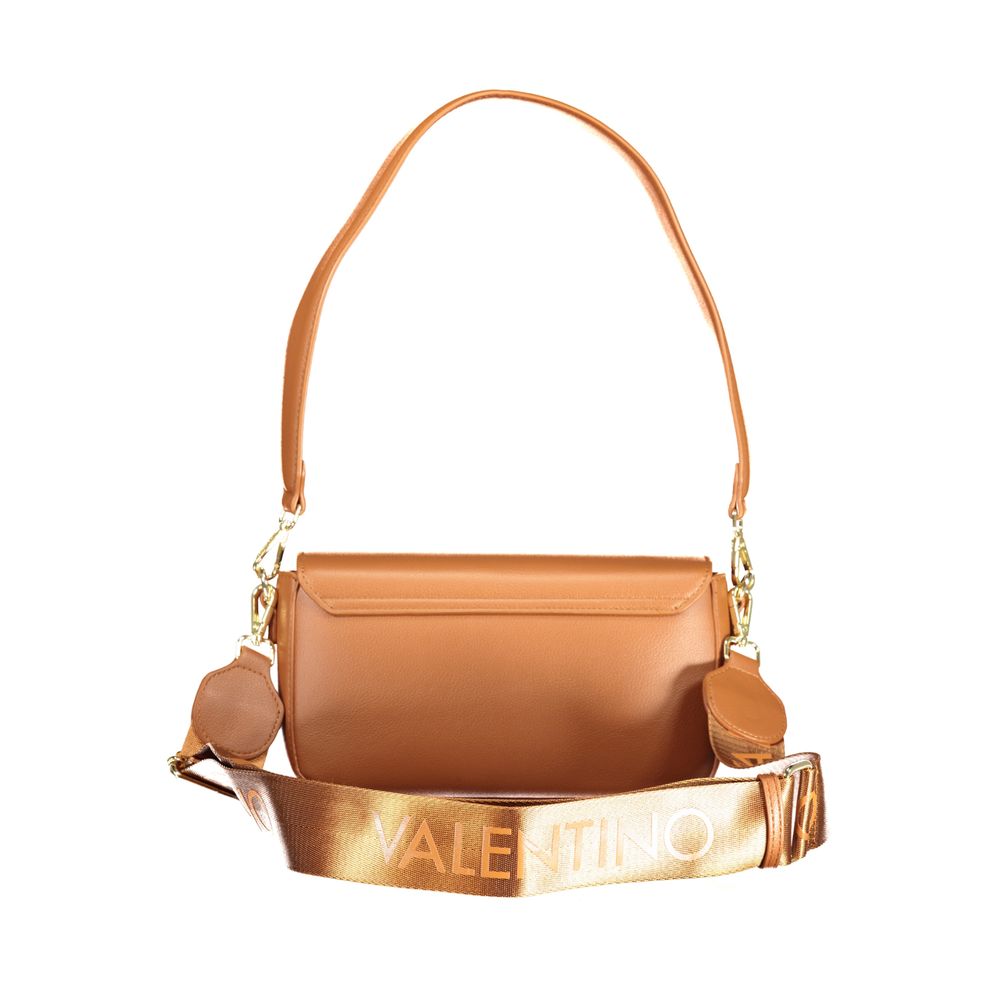 Mario Valentino Brown Polyurethane Women's Bag