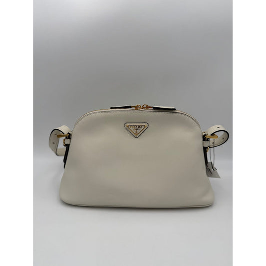 Prada PRADA Bauletto BOWLING in Leather Handbag