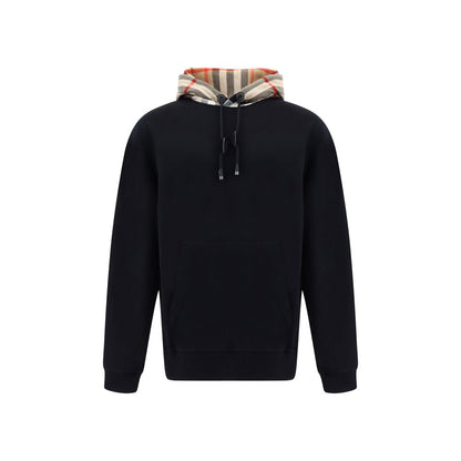 Burberry Black Cotton Sweatshirt