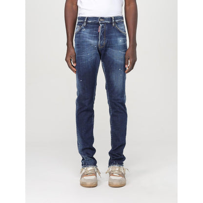 Dsquared² Blue Denim Relaxed Fit Jeans