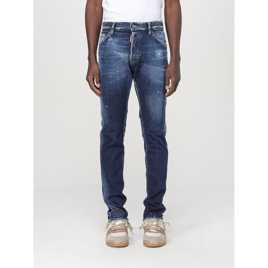 Dsquared² Blue Denim Relaxed Fit Jeans