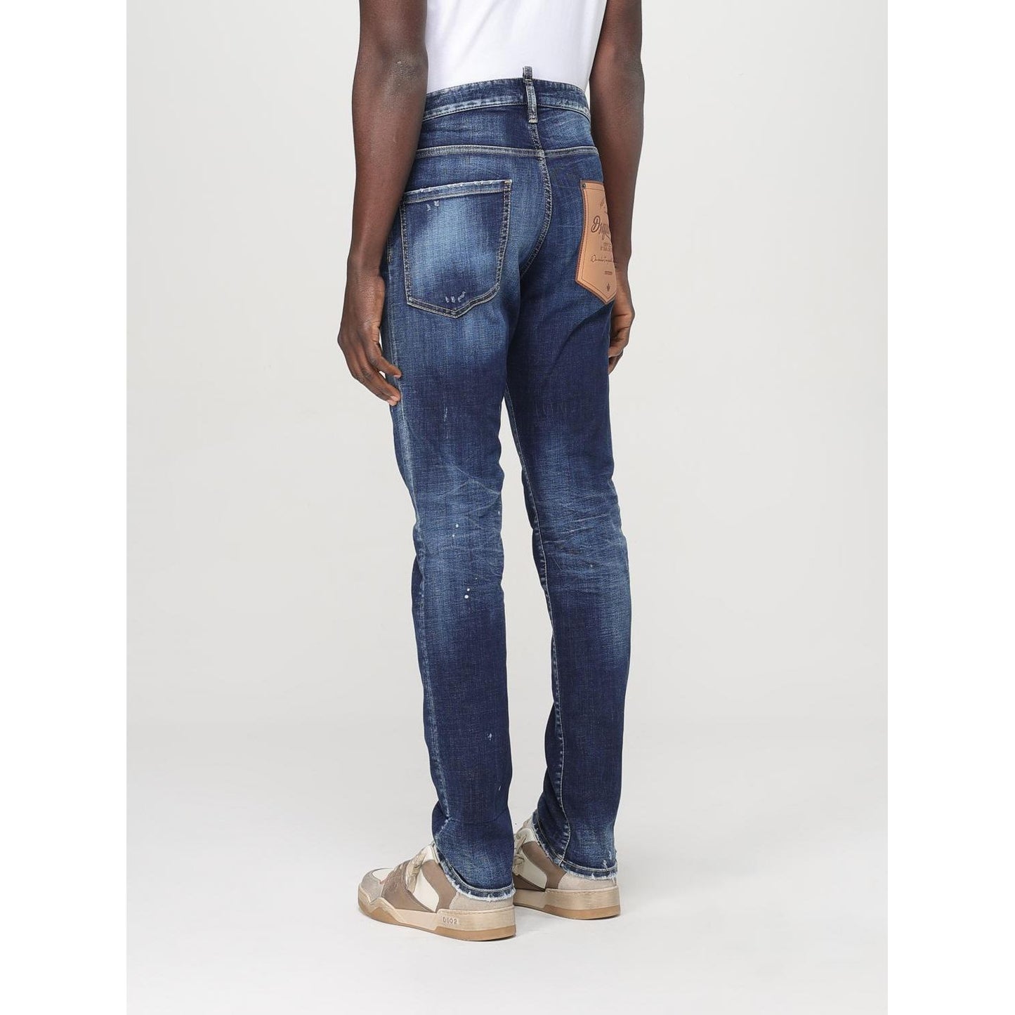 Dsquared² Blue Denim Relaxed Fit Jeans