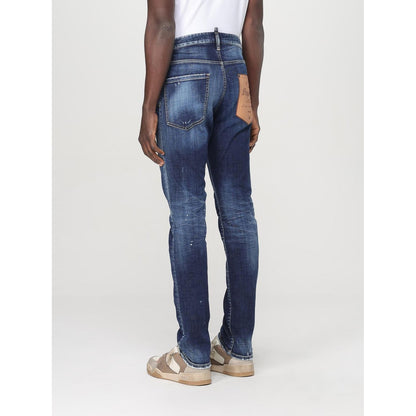 Dsquared² Blue Denim Relaxed Fit Jeans