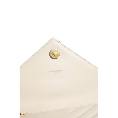 Saint Laurent Envelope Triquilt Medium YSL Shoulder Bag
