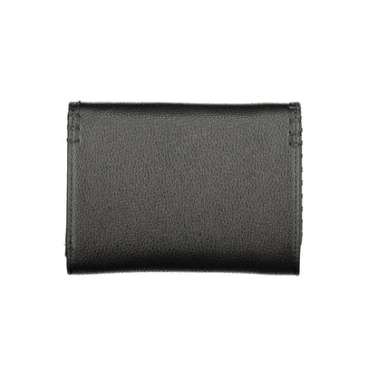 Mario Valentino Black Leather Women's Wallet
