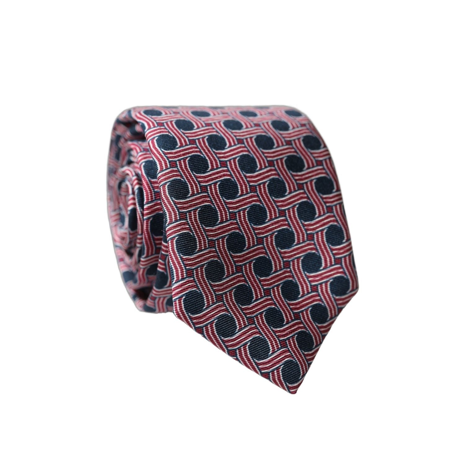 Dolce & Gabbana Multicolor Patterned Silk Adjustable Men Tied Necktie Tie