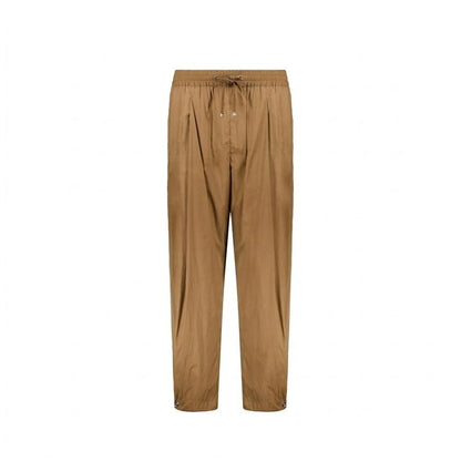 Herno Brown Elastane Casual Pants