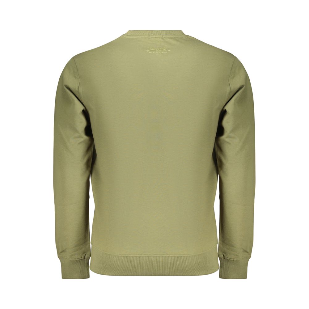 Coveri Moving Verde Cotton Men's Sweatshirt