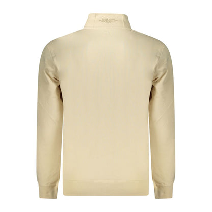 Coveri Moving Beige Cotton Men's Sweatshirt