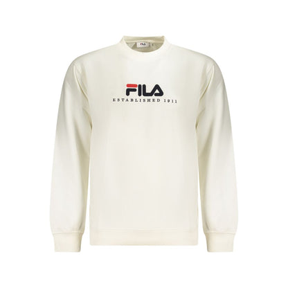 Fila White Cotton Men's Sweatshirt