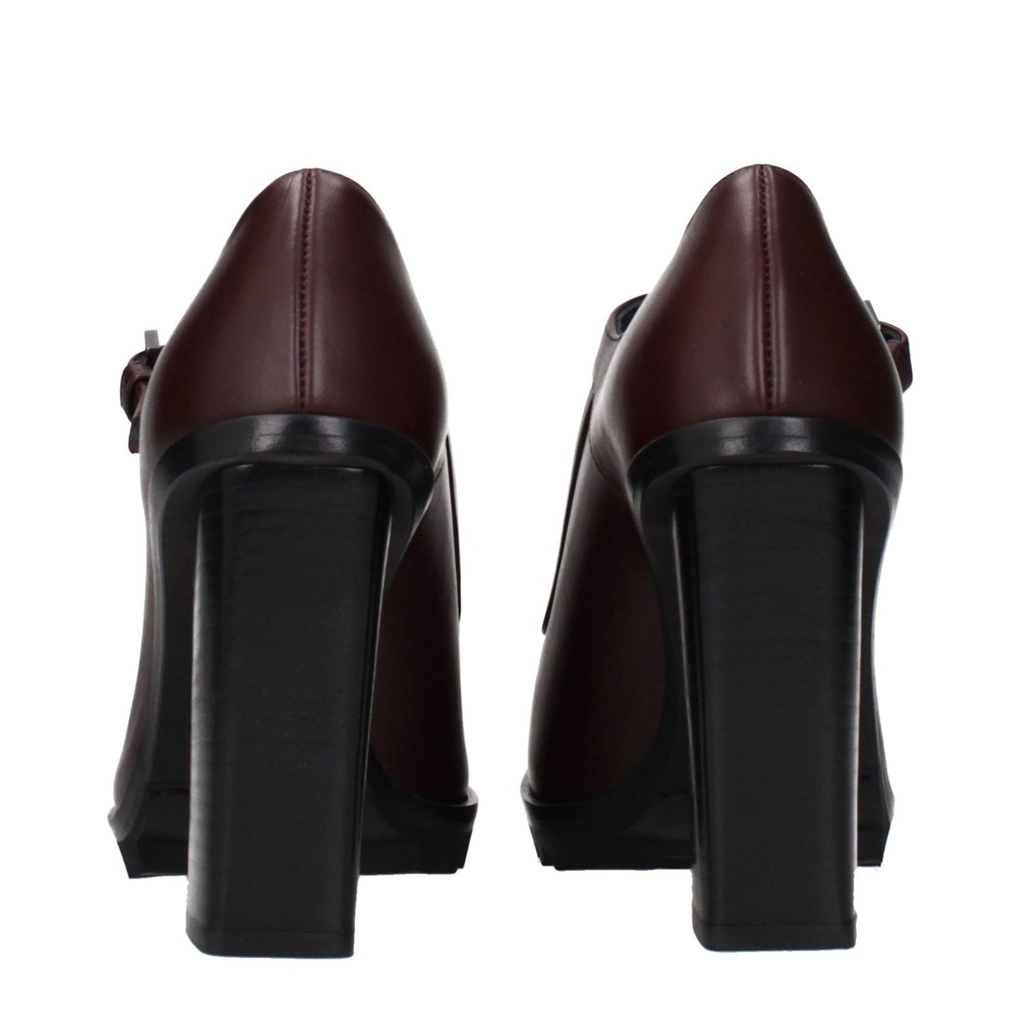 Max Mara Brown Leather High Heel Pumps