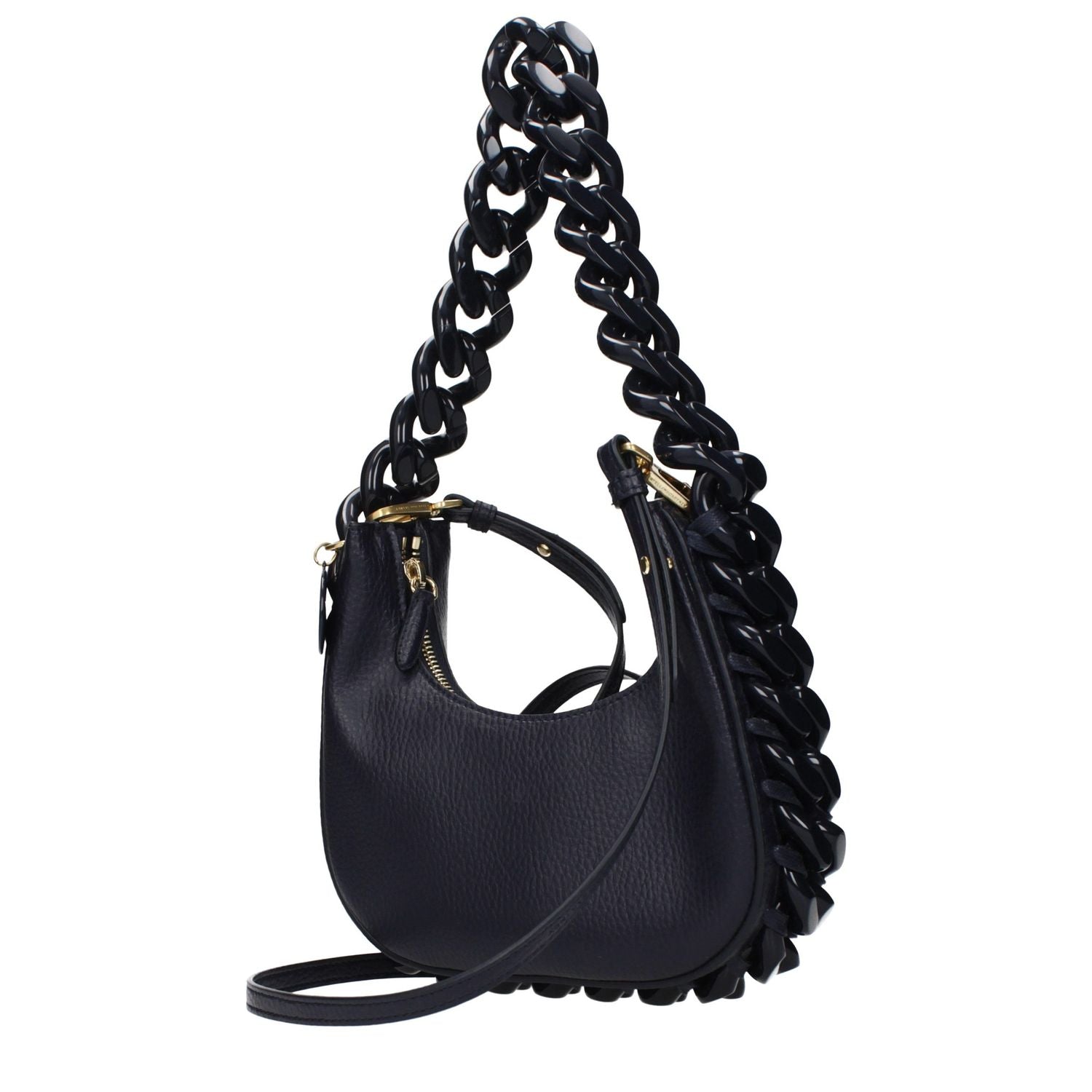 Stella McCartney Blue Leather Shoulder Bag