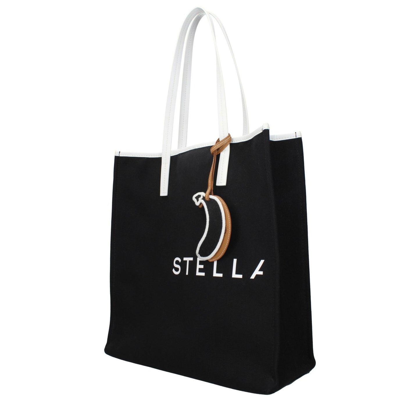 Stella McCartney Black Fabric Shoulder Bag