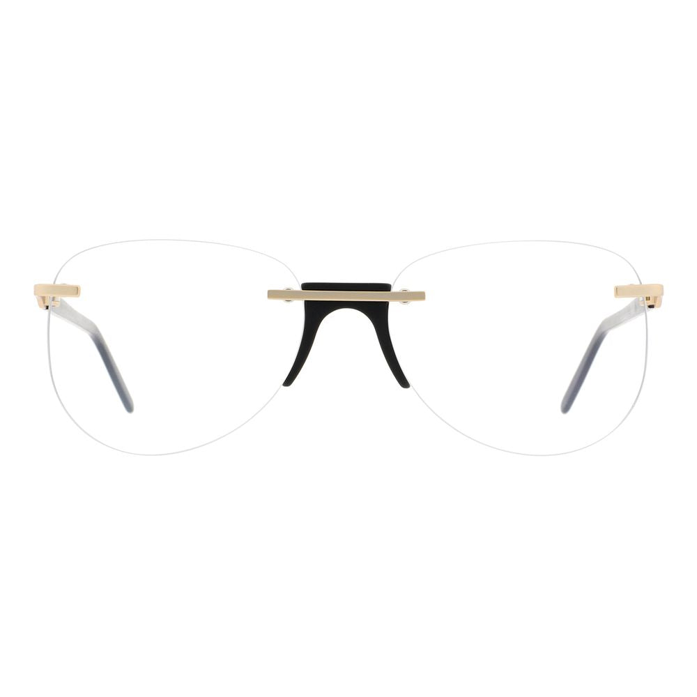 Andy Wolf Black Metal & Plastic Glasses (Frames)