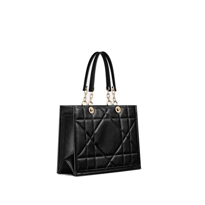 Dior Black Leather Tote Bag