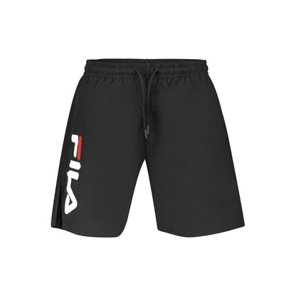 Fila Black Polyester Men's Swimwear