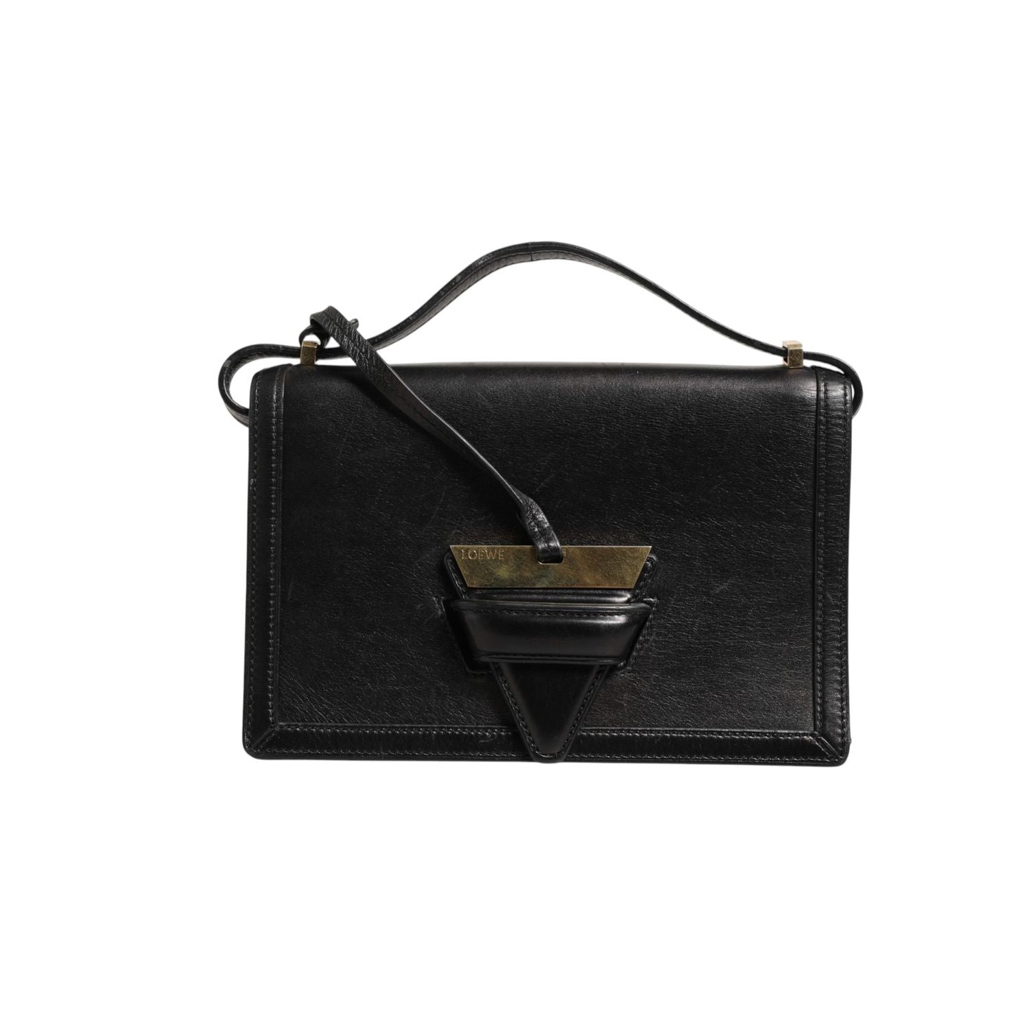 Loewe Barcelona Medium Leather Shoulder Bag