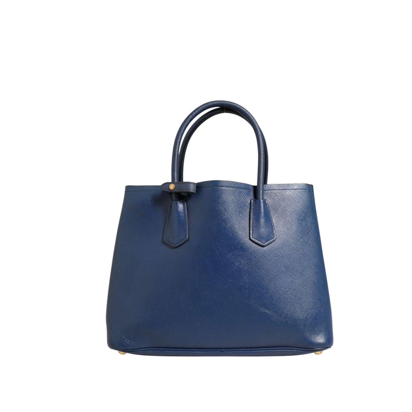 Prada Blue Saffiano Leather 2way Bag