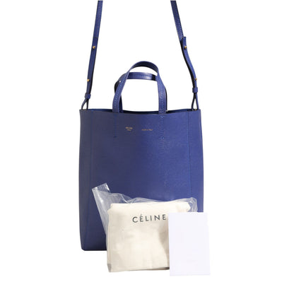 Celine Blue with Gold Tote Bag