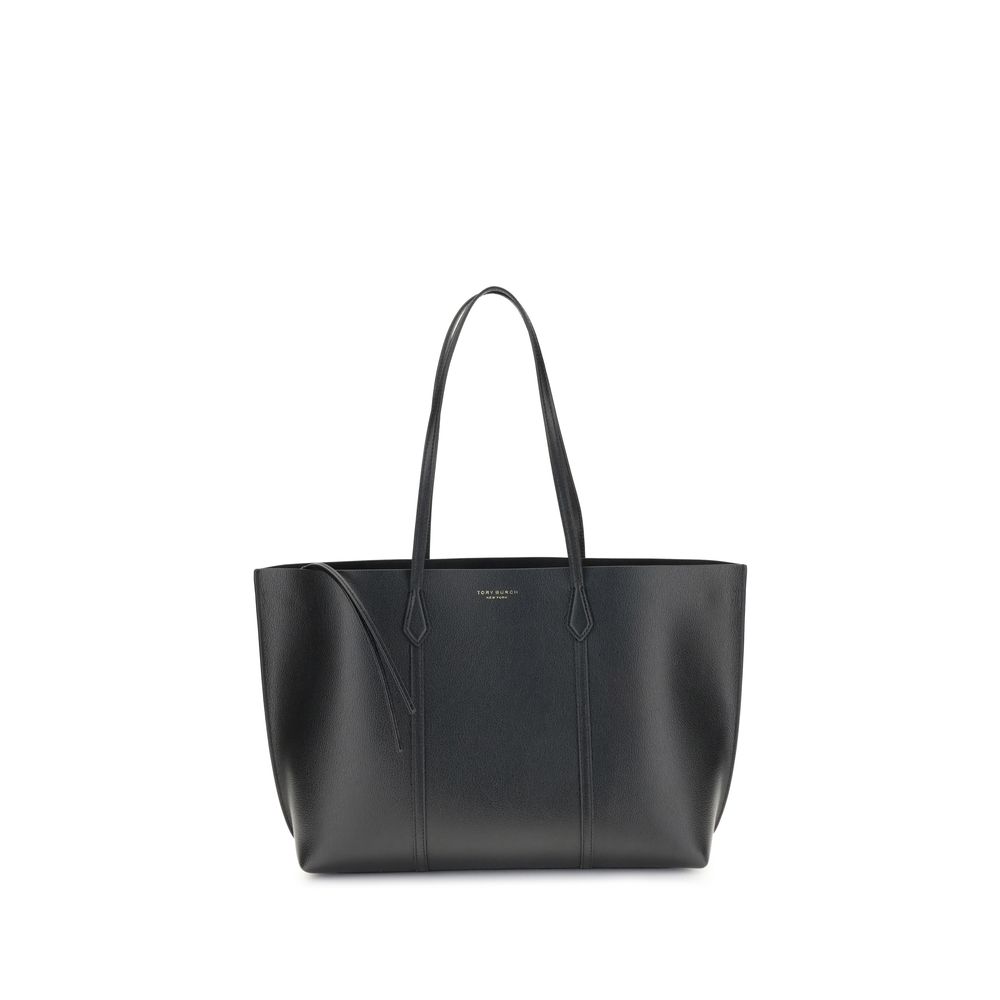 Tory Burch Black Calf Leather Bos Taurus Handbag