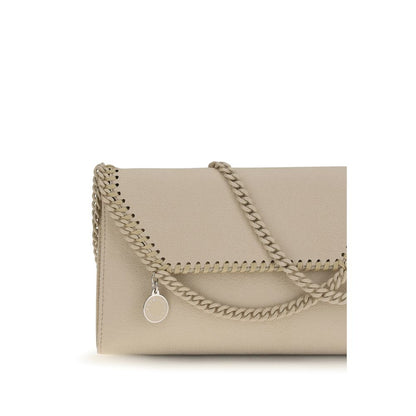 Stella McCartney Beige Polyester Shoulder Bag