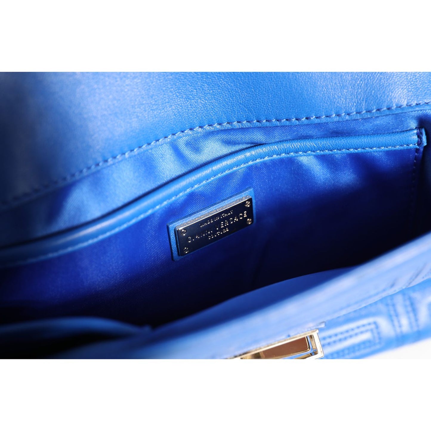 Versace Couture Quilted Leather Shoulder Bag