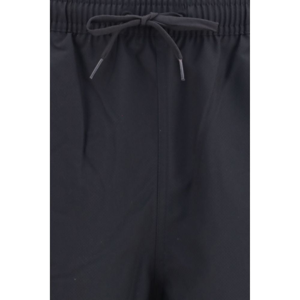Fred Perry Black Recycled Polyester Short And Mini Shorts