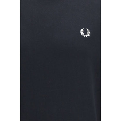 Fred Perry Black Cotton Sweatshirt