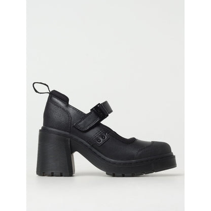 Dr. Martens Black Leather Platform Pumps