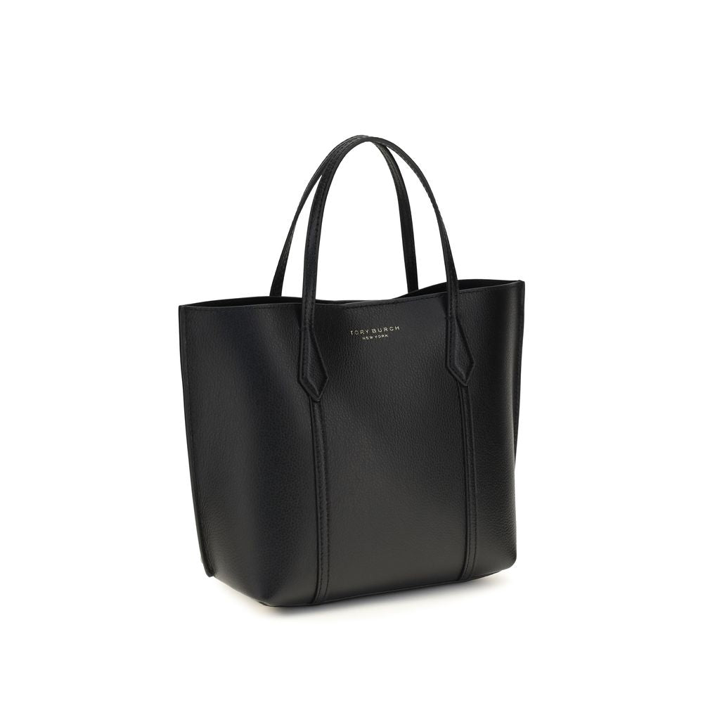 Tory Burch Black Calf Leather Bos Taurus Handbag