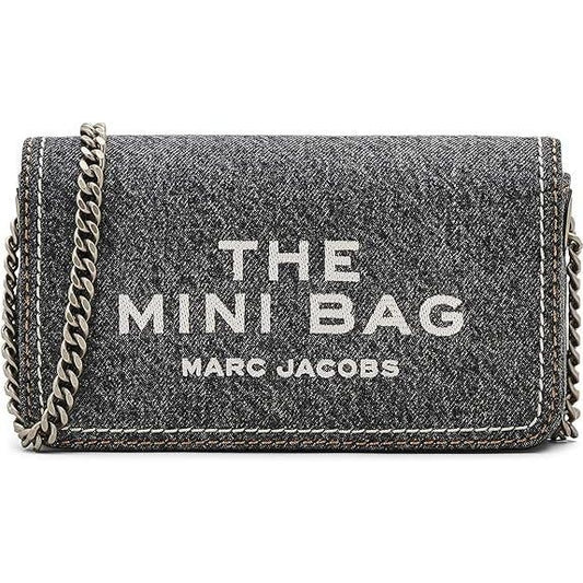 Marc Jacobs The Denim Chain Mini Bag - Black Wash