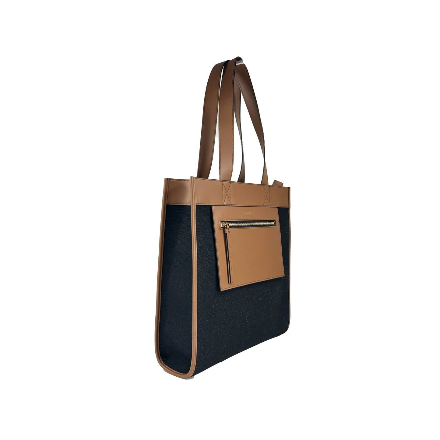 Burberry Small Pocket Tote Manzon Bag Purse