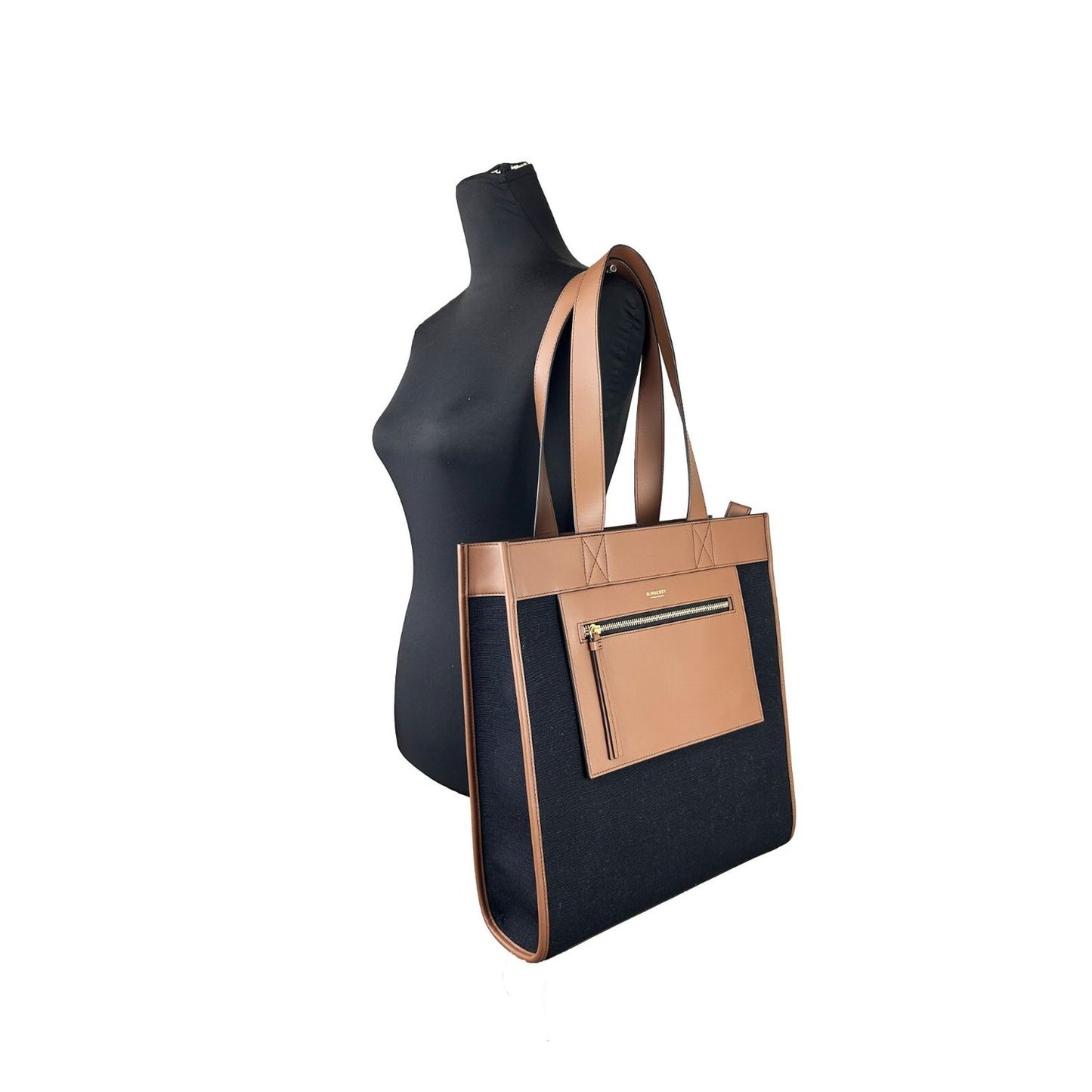 Burberry Small Pocket Tote Manzon Bag Purse
