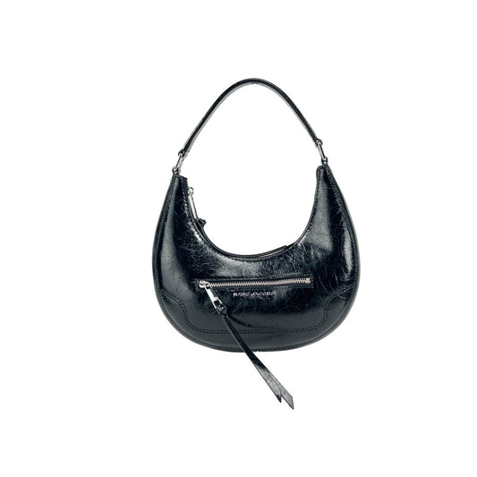 Marc Jacobs Cruiser Small Crescent Crinkle Leather Bag