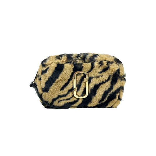 Marc Jacobs The Snapshot Tiger Fur Crossbody Bag
