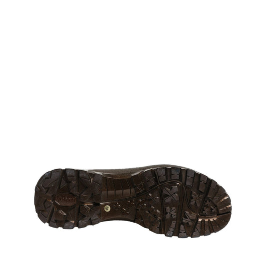 Dolce & Gabbana Bronze PVC Pull On Rain Boots Men Shoes