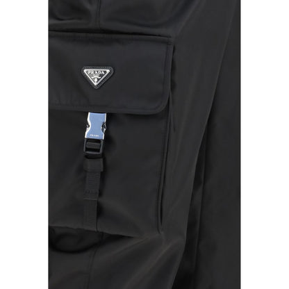 Prada Black Polyamide Athletic Pants