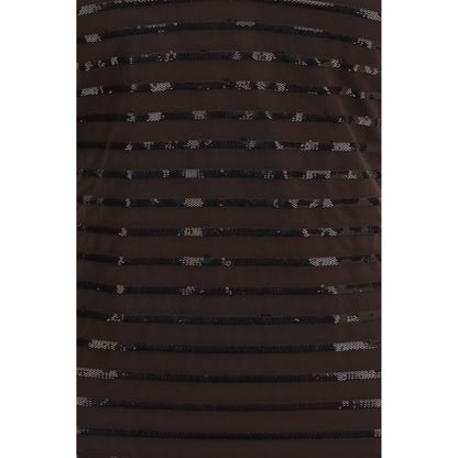 Brunello Cucinelli Brown Nylon One-Piece Swimsuit