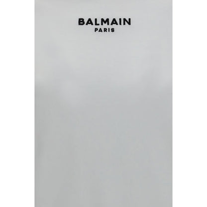 Balmain White Cotton T-Shirt