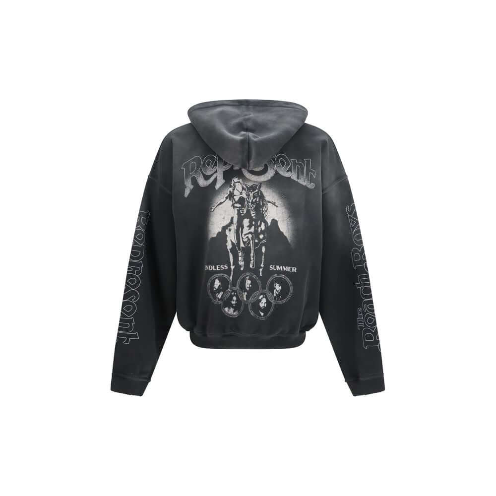 Represent Gray Cotton Sweatshirt