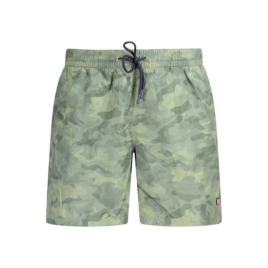 Norway 1963 Verde Polyester Men's Boxer