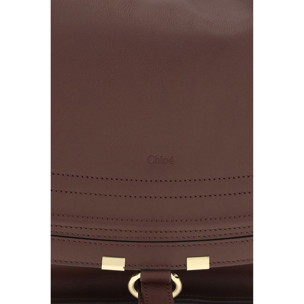 Chloé Brown Calf Leather Bos Taurus Shoulder Bag