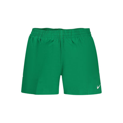 Nike Green Polyester Men's Swimwear