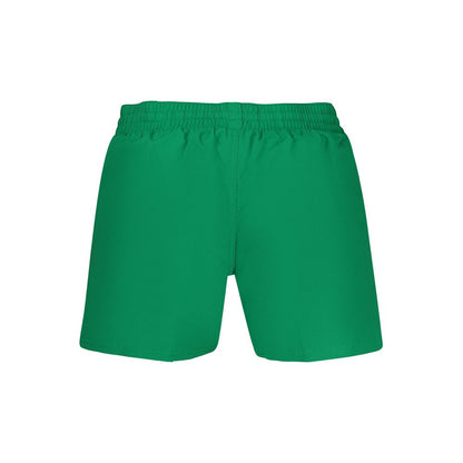 Nike Green Polyester Men's Swimwear