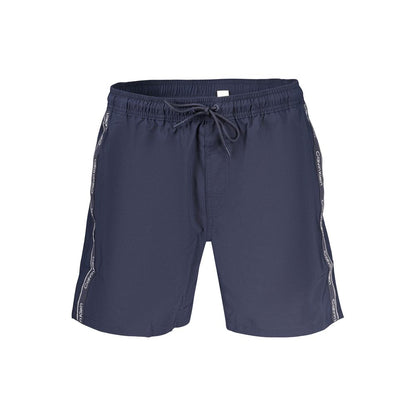 Calvin Klein Blue Polyester Men's Swim Shorts