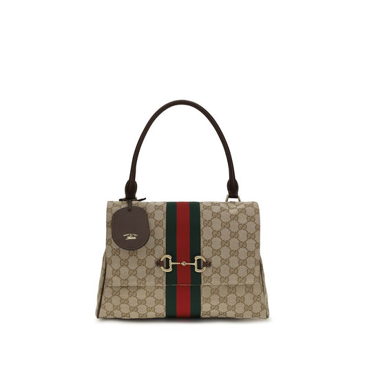 Gucci Beige Fabric Handbag