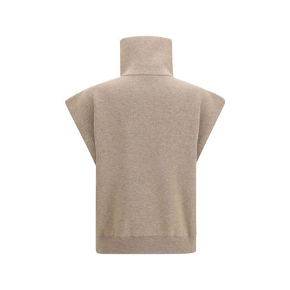 Brunello Cucinelli Beige Cashmere Cardigan